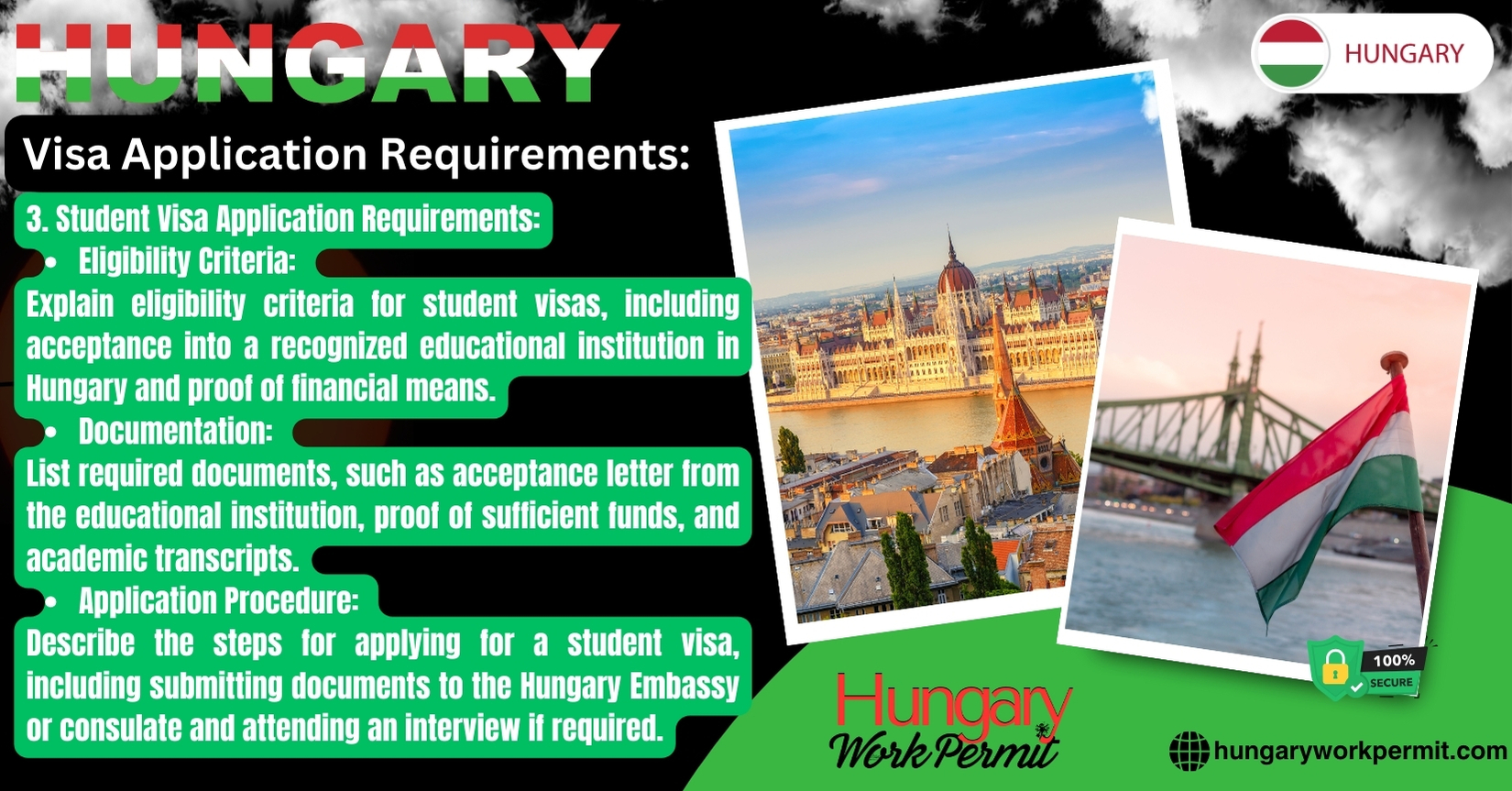 Hungary Work Permit Visa & Business Resident Visa Requirements: From Nepal to Hungary